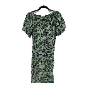 Ganni Floral Mini Dress